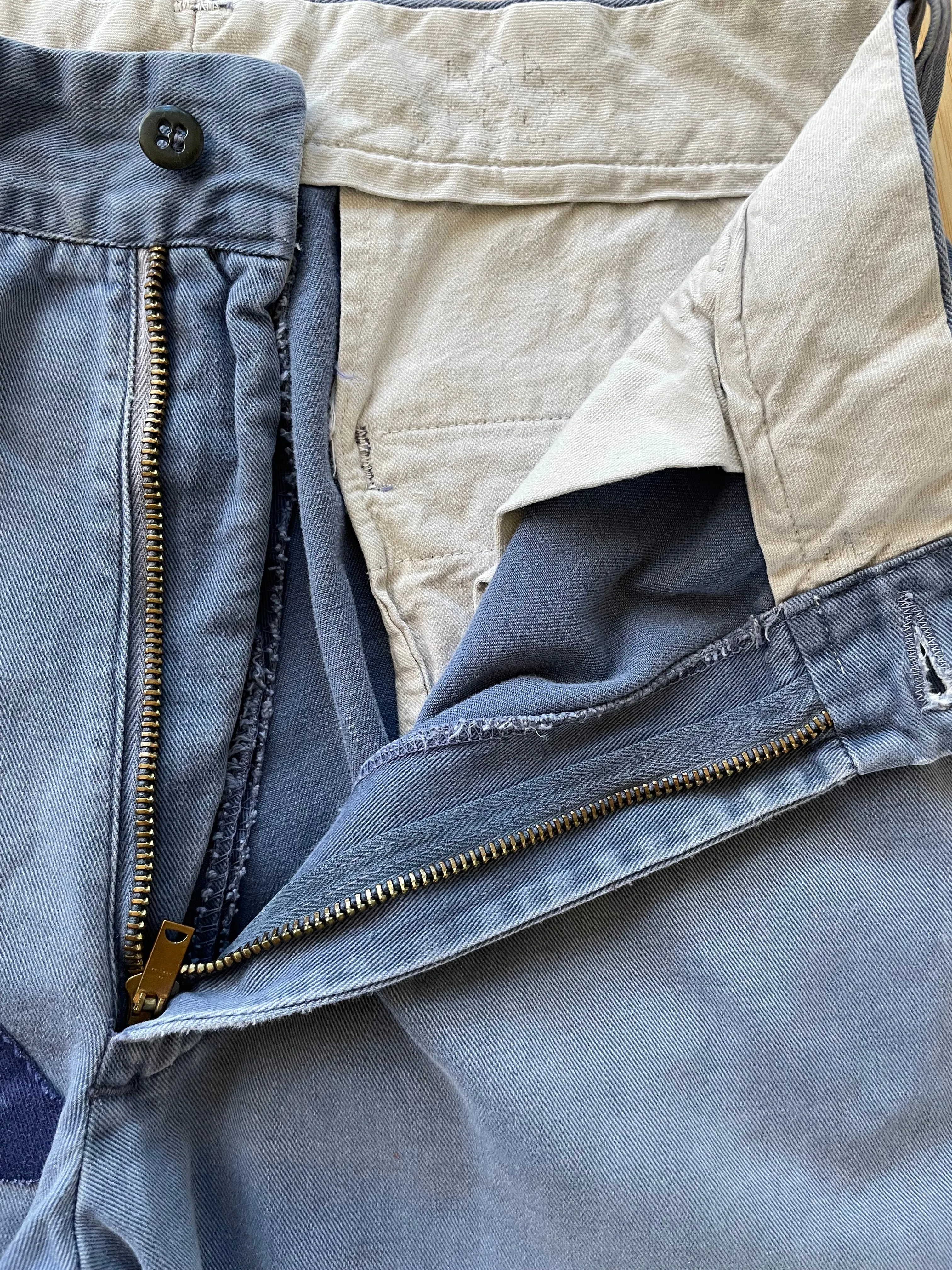 1950s Big Mac Penny’s Cornflower Blue Chinos