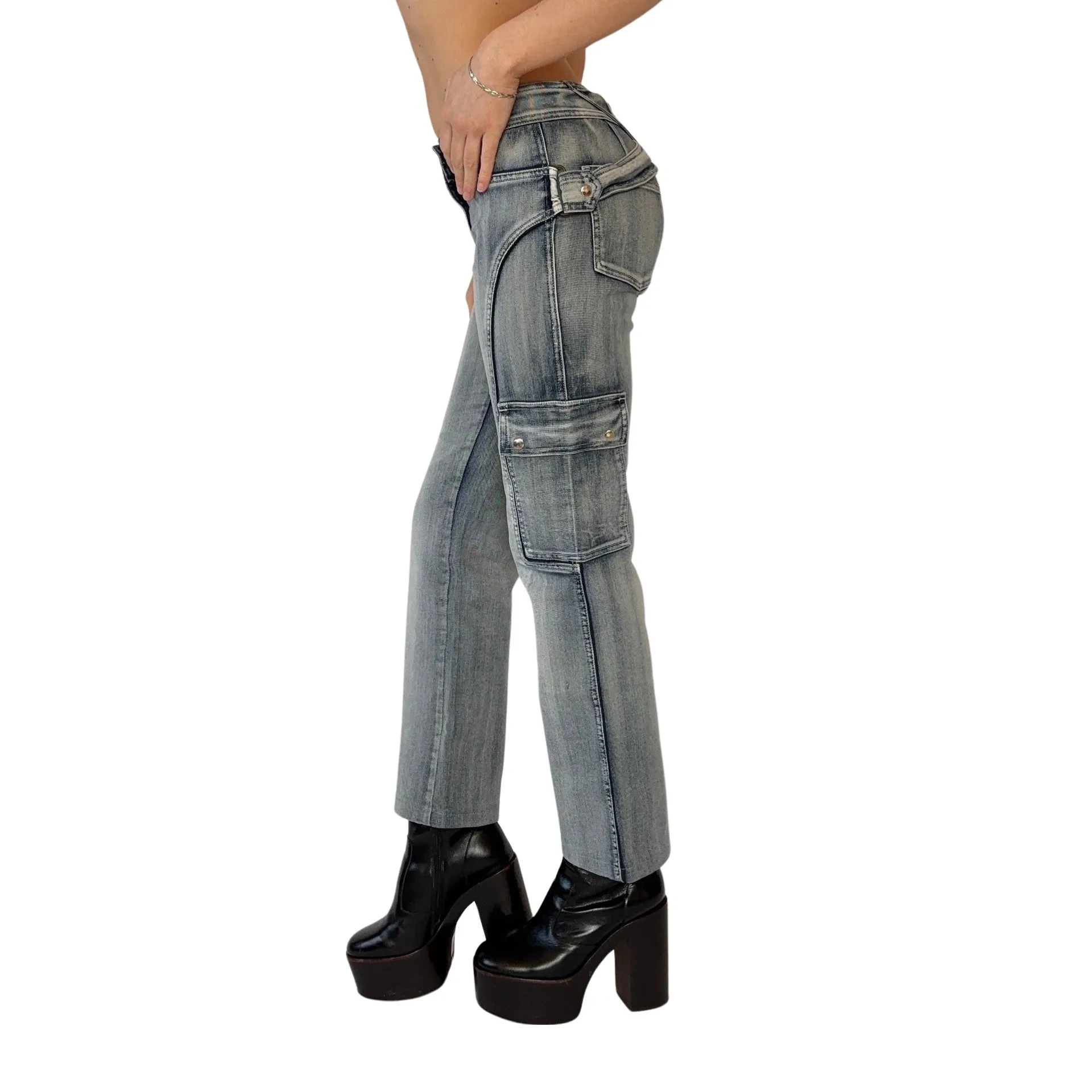 2000s L.E.I. Cargo Jeans (S)