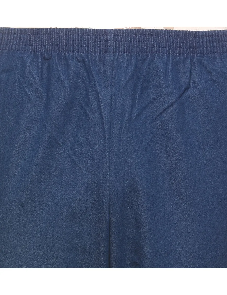 Alfred Dunner Elasticated Waist Denim Trousers - W30 L27