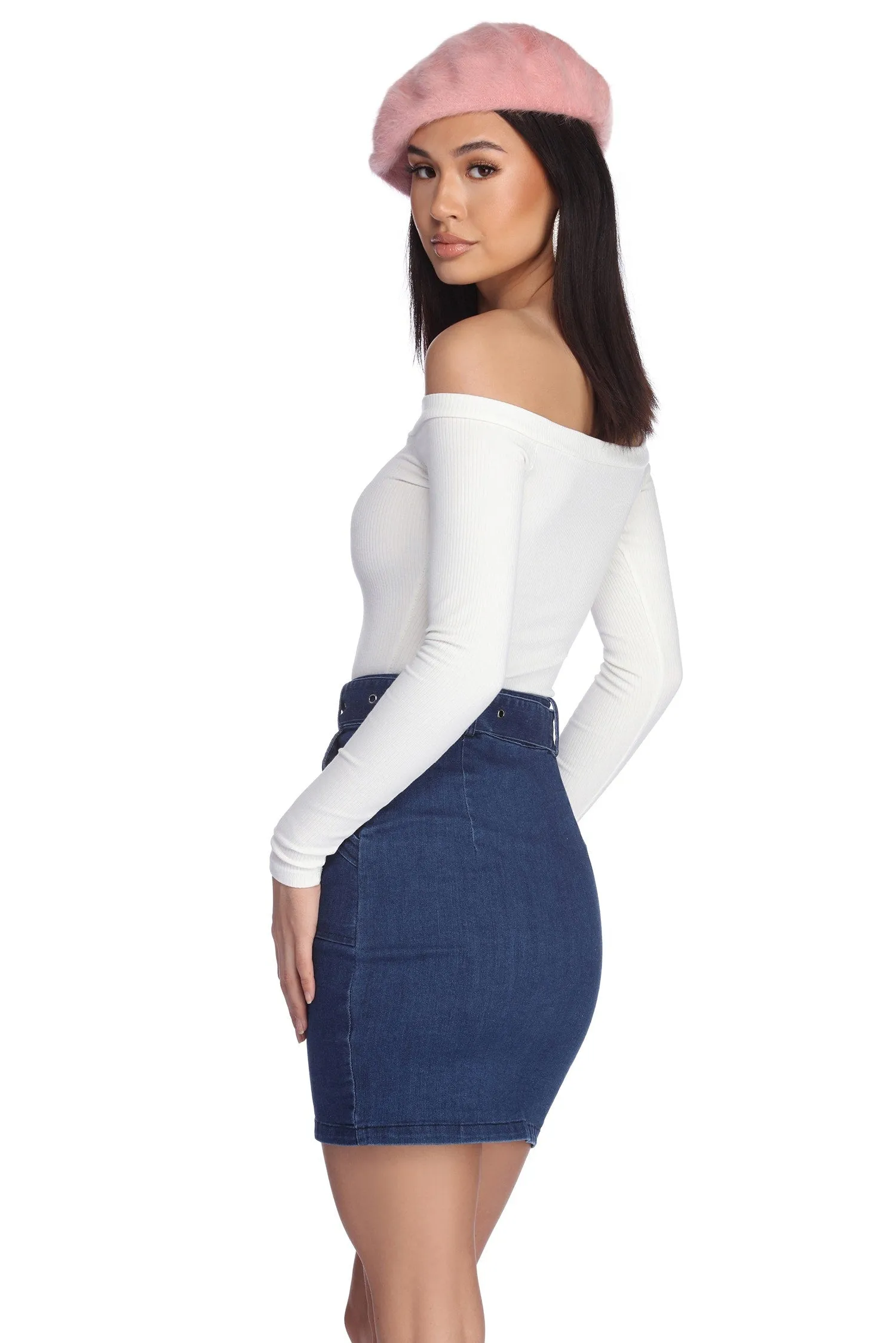 Always Button In Knit Bodysuit