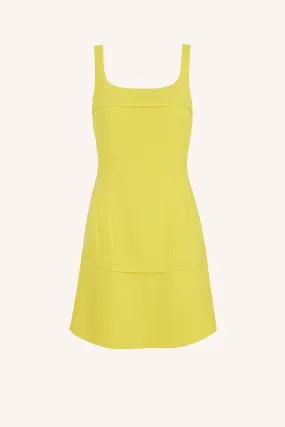 Beata Dress In Lemon Viscose