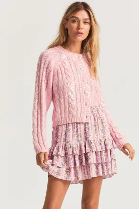 Bitsy Mini Skirt - Blushing Pink