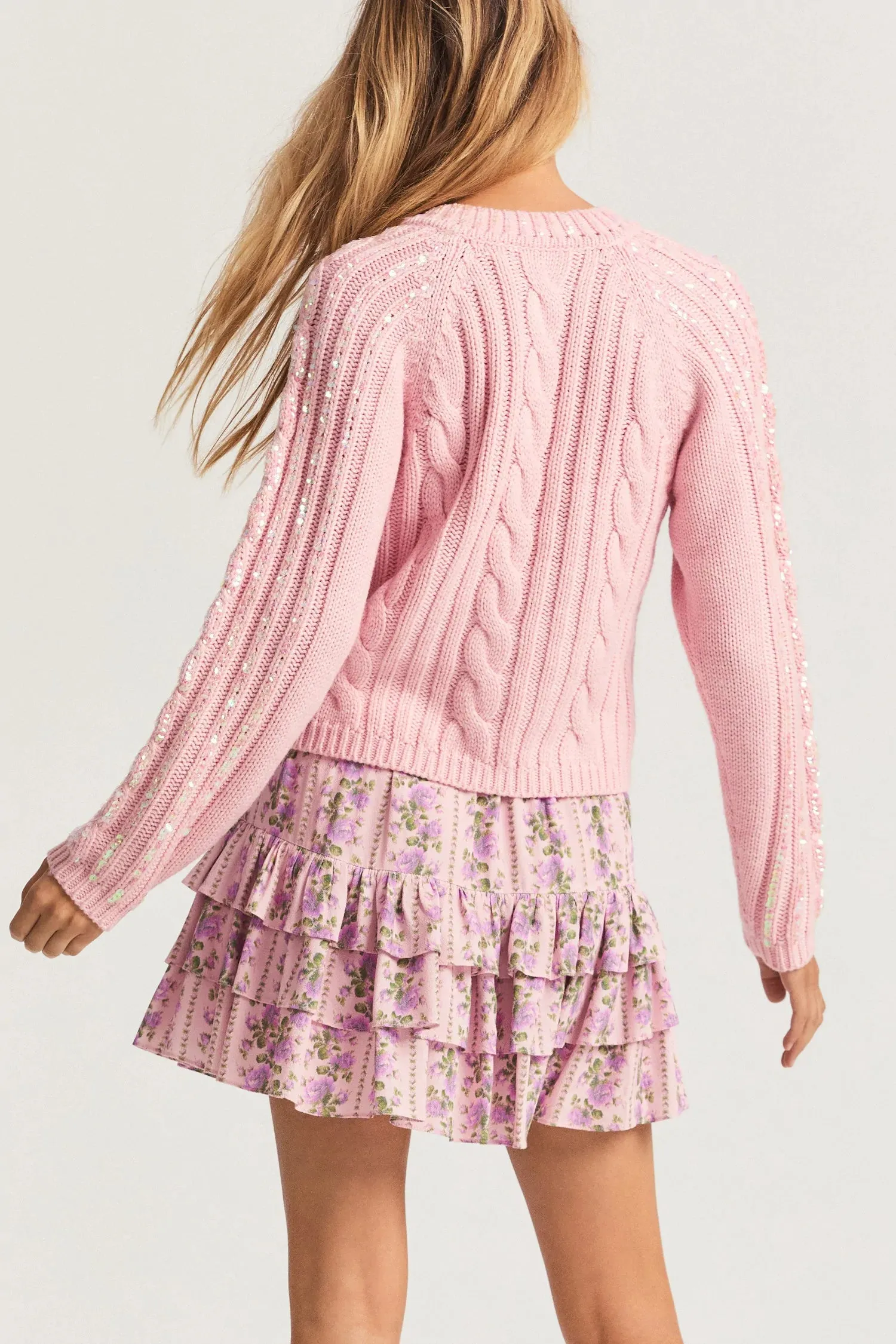 Bitsy Mini Skirt - Blushing Pink