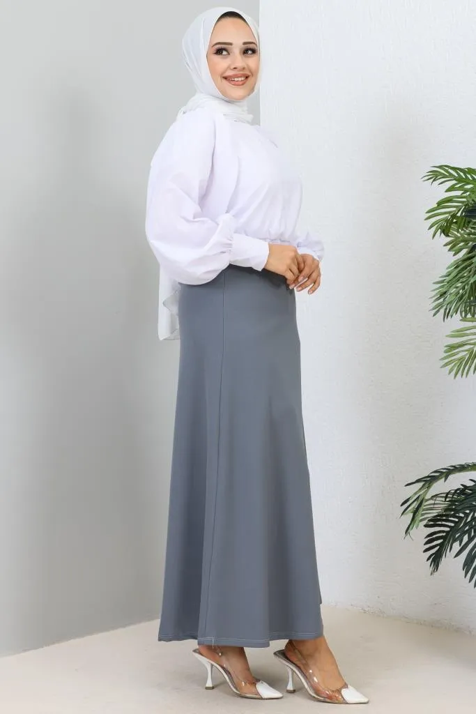 BNG Women Mevlana Hijab Skirt Gray - Clermont