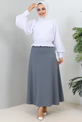 BNG Women Mevlana Hijab Skirt Gray - Clermont