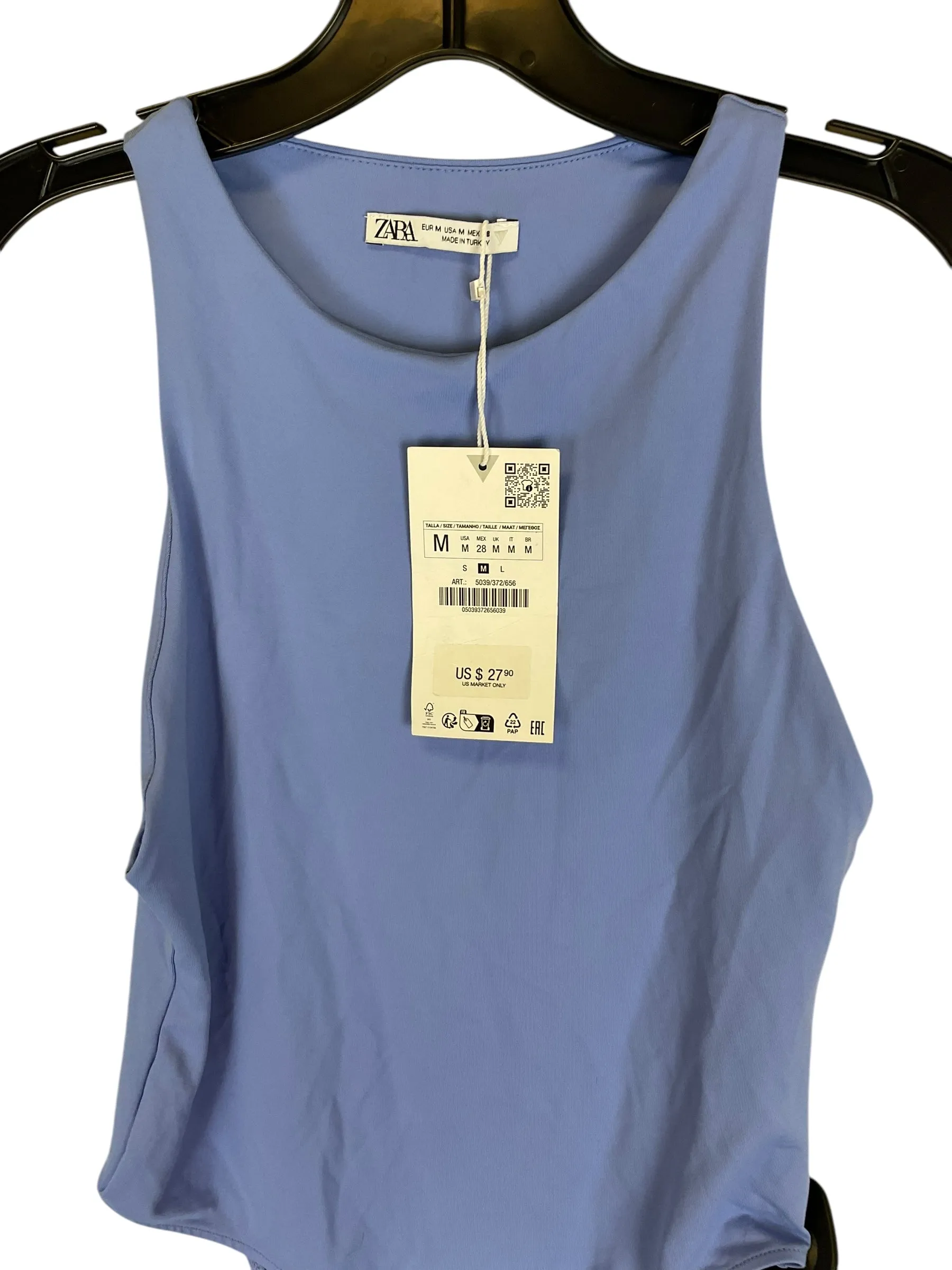 Bodysuit By Zara In Purple, Size: M