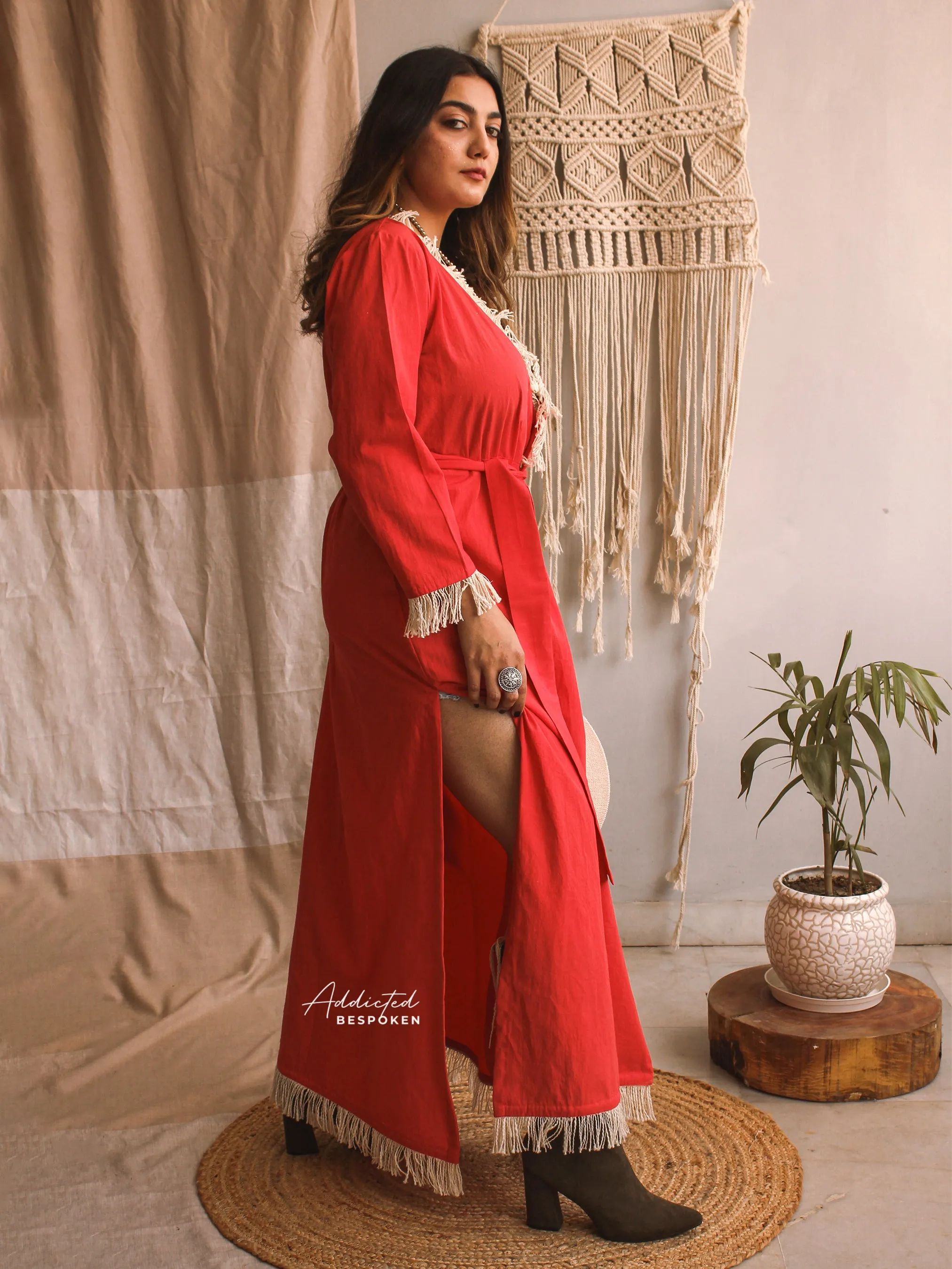 Boho Wrap Dress