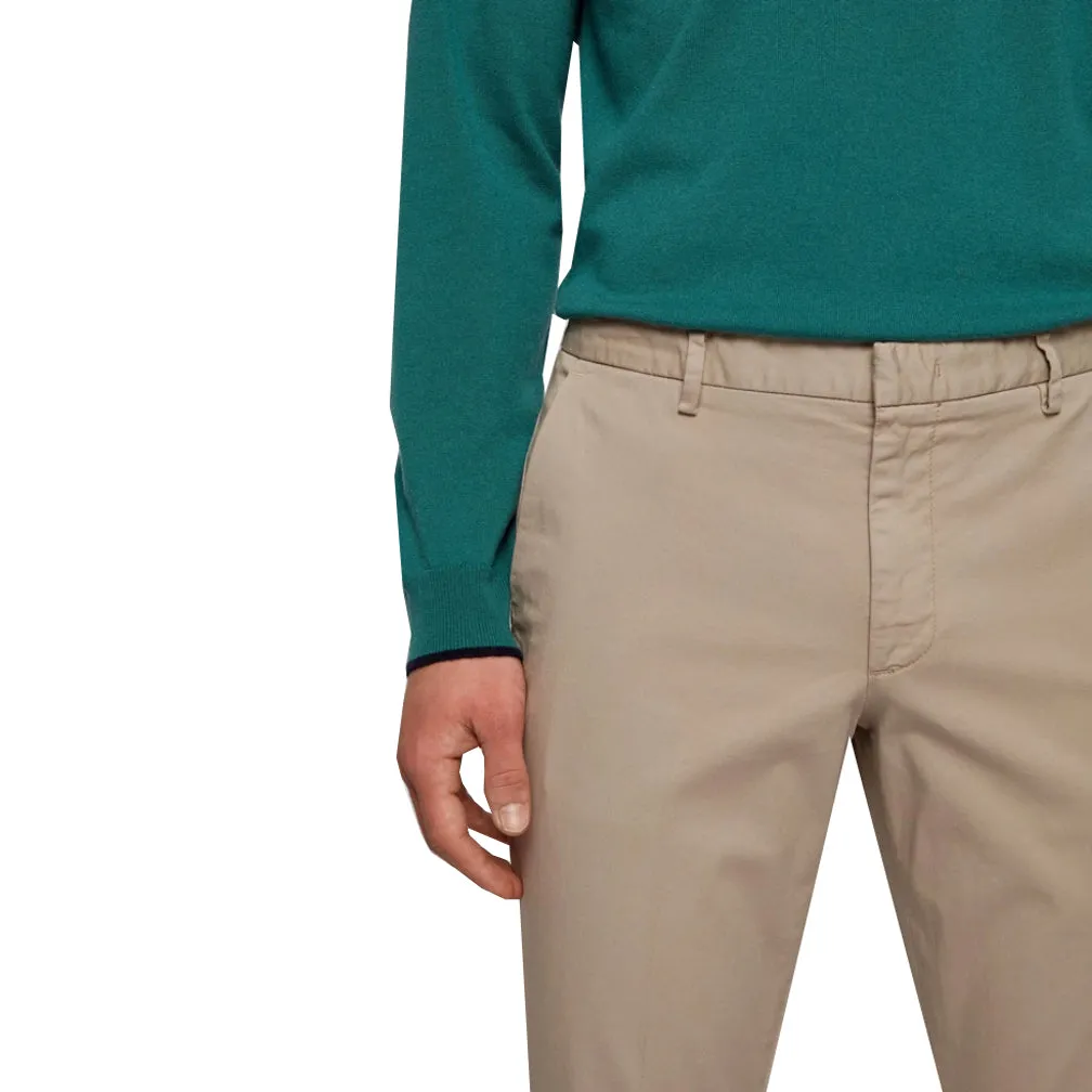 Boss Slim-fit chinos in stretch-cotton gabardine - TB0225