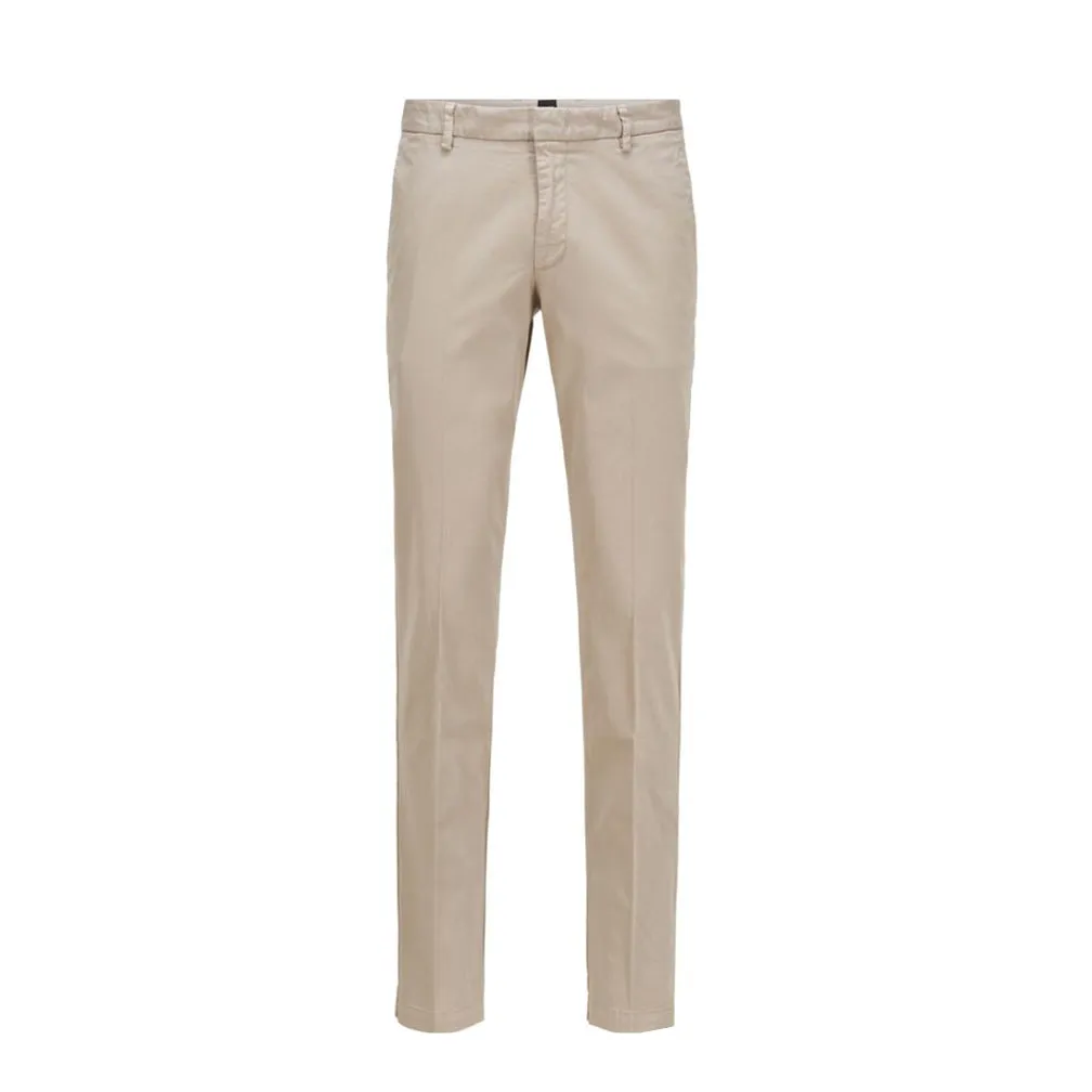 Boss Slim-fit chinos in stretch-cotton gabardine - TB0225