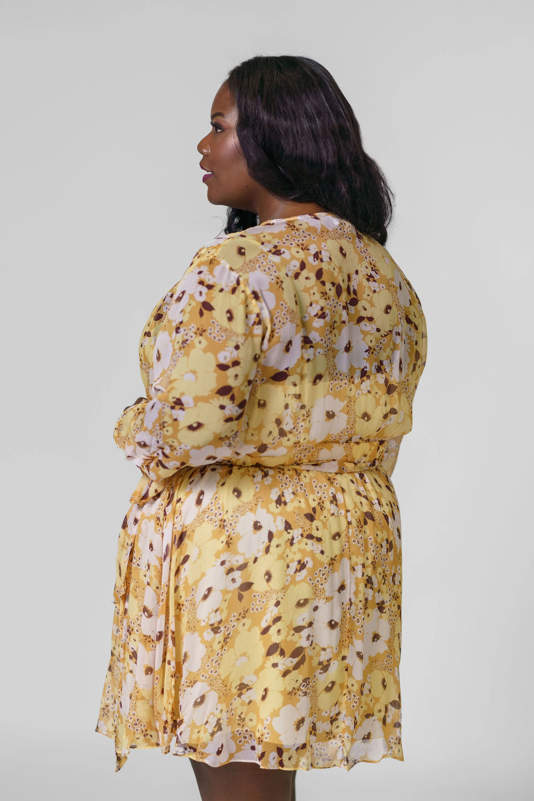 CLARA MINI SILK DRESS