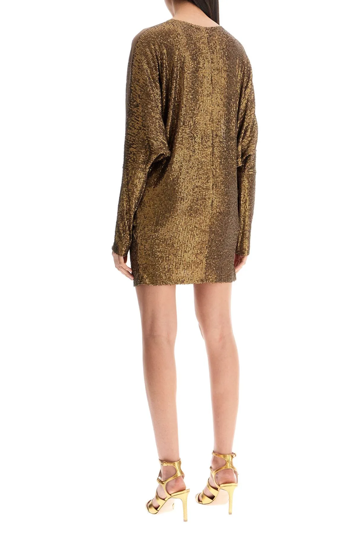 Dolman Wrap Mini Dress