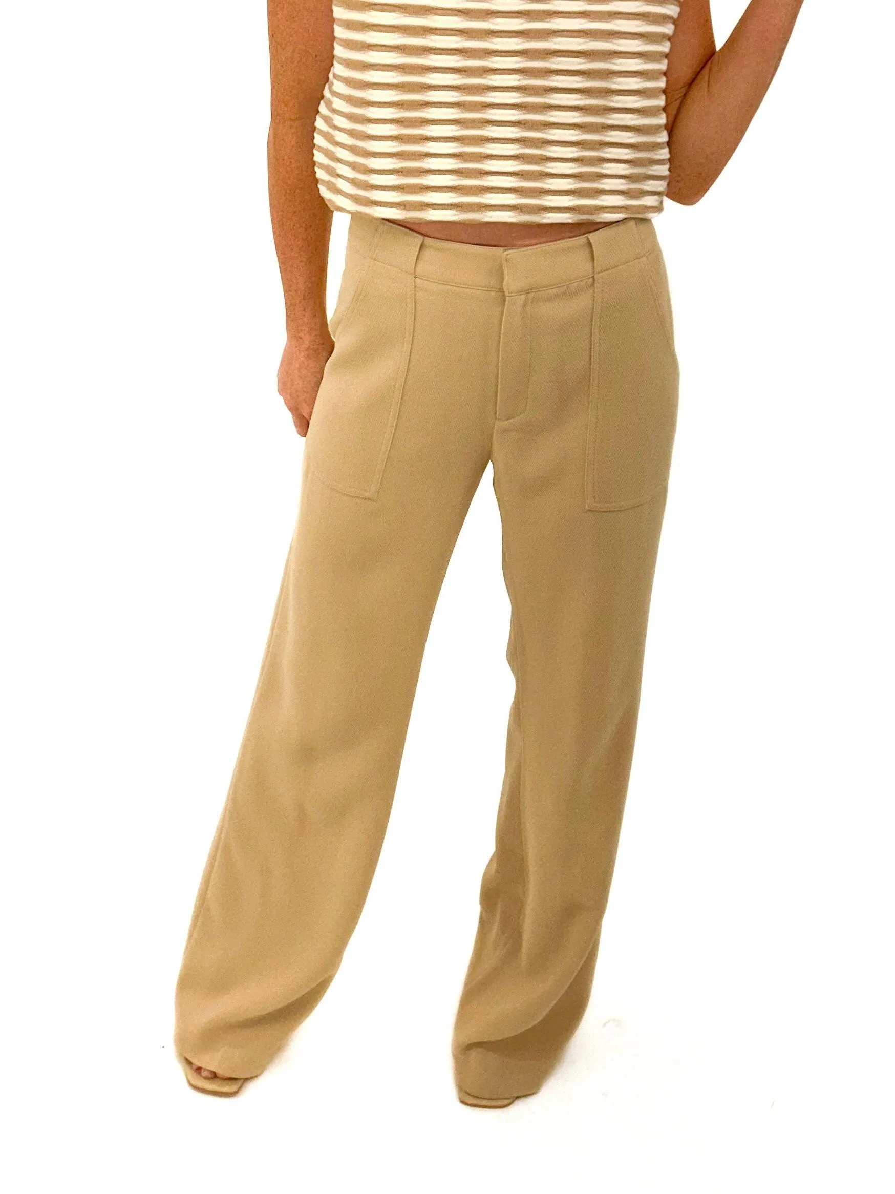 Dreaming Of Taupe Trouser