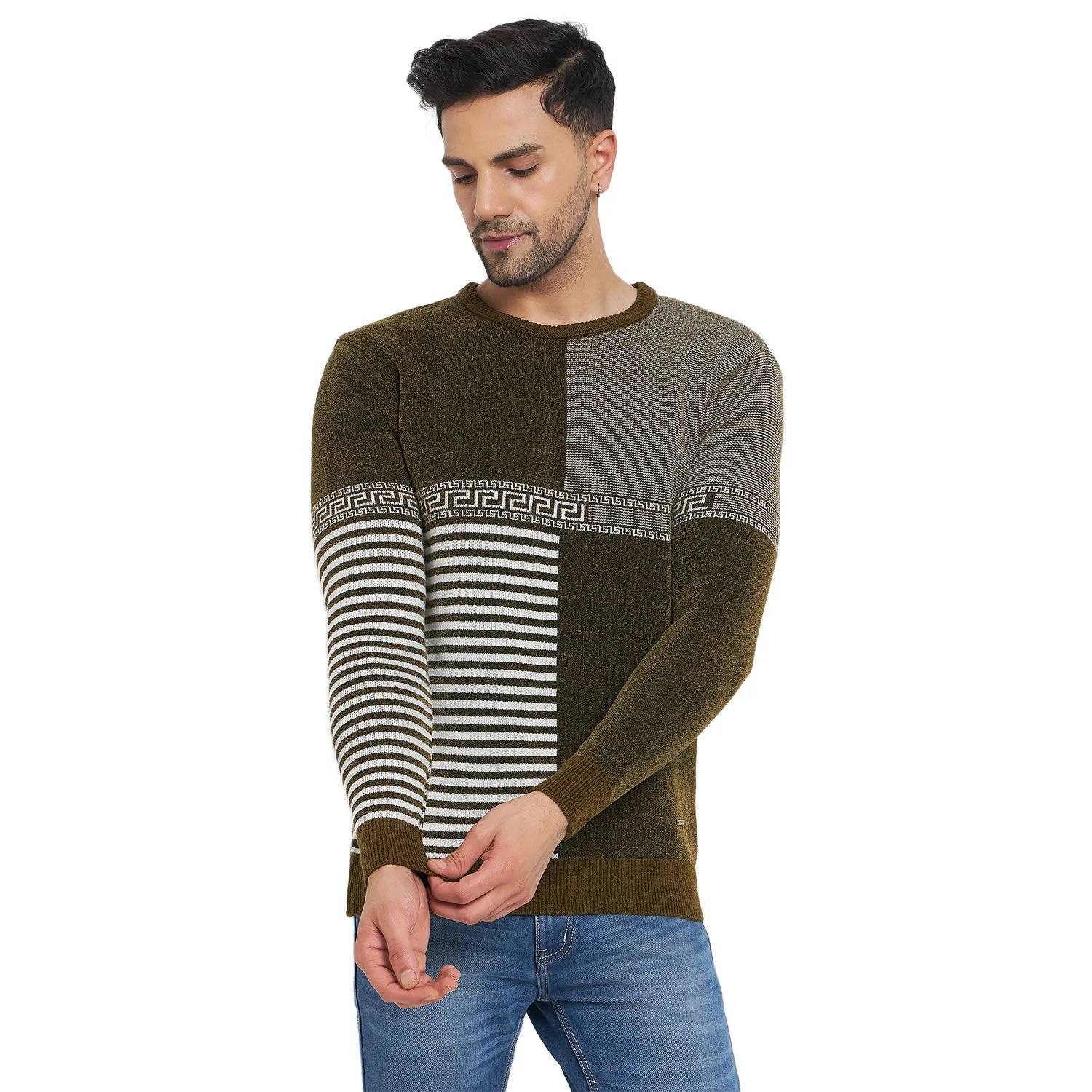 Duke Stardust Men Full Sleeve Round Neck Pullover (SDS2117)