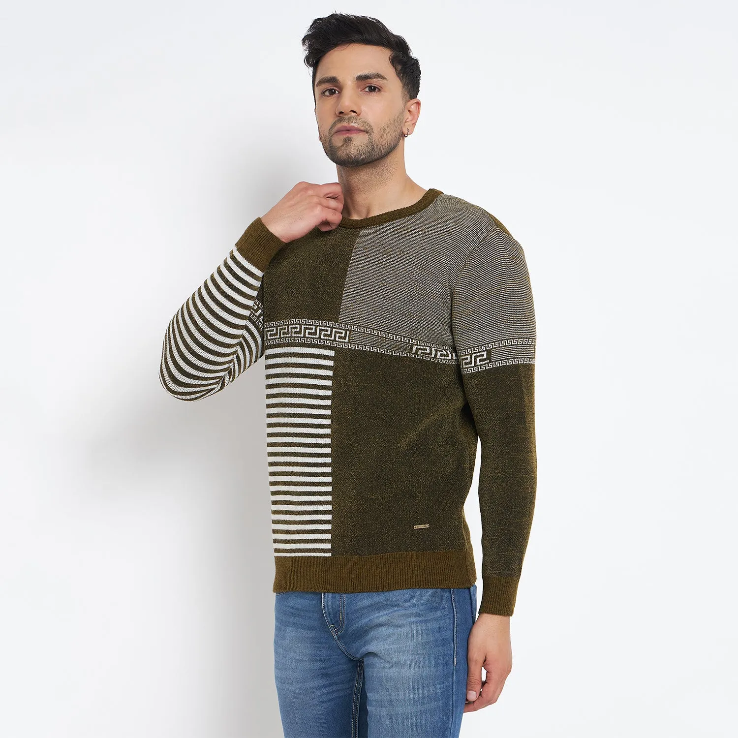 Duke Stardust Men Full Sleeve Round Neck Pullover (SDS2117)