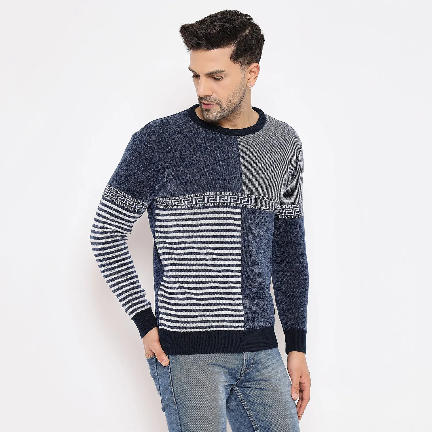 Duke Stardust Men Full Sleeve Round Neck Pullover (SDS2117)