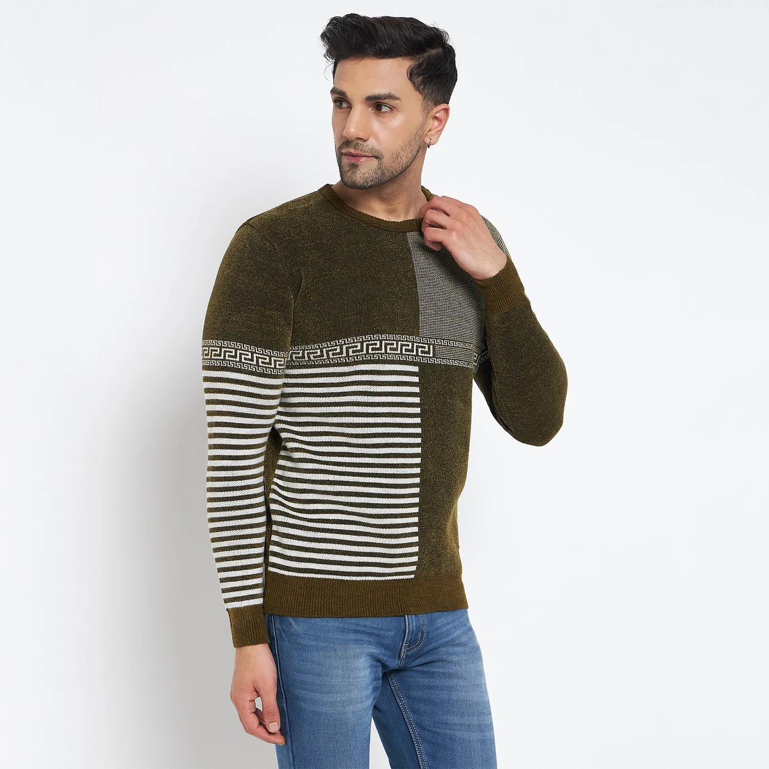 Duke Stardust Men Full Sleeve Round Neck Pullover (SDS2117)