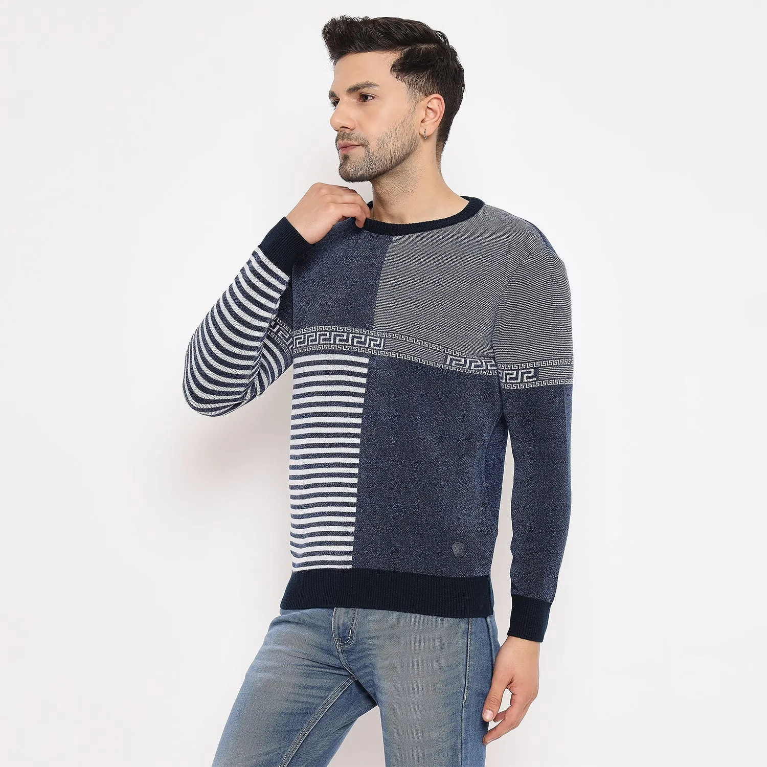Duke Stardust Men Full Sleeve Round Neck Pullover (SDS2117)