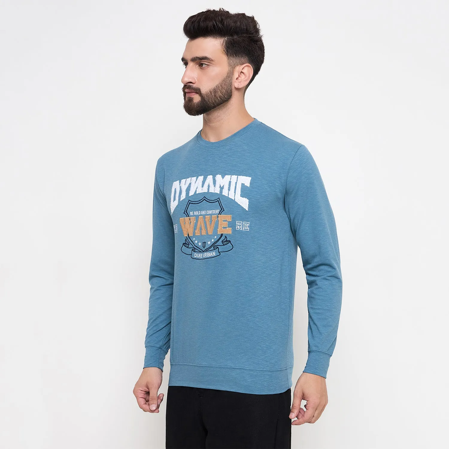 Duke Stardust Men Printed Sweatshirt (LF6422)