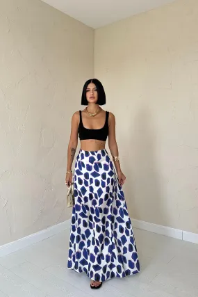 ELS Patterned Skirt - Purple - Ahrensburg