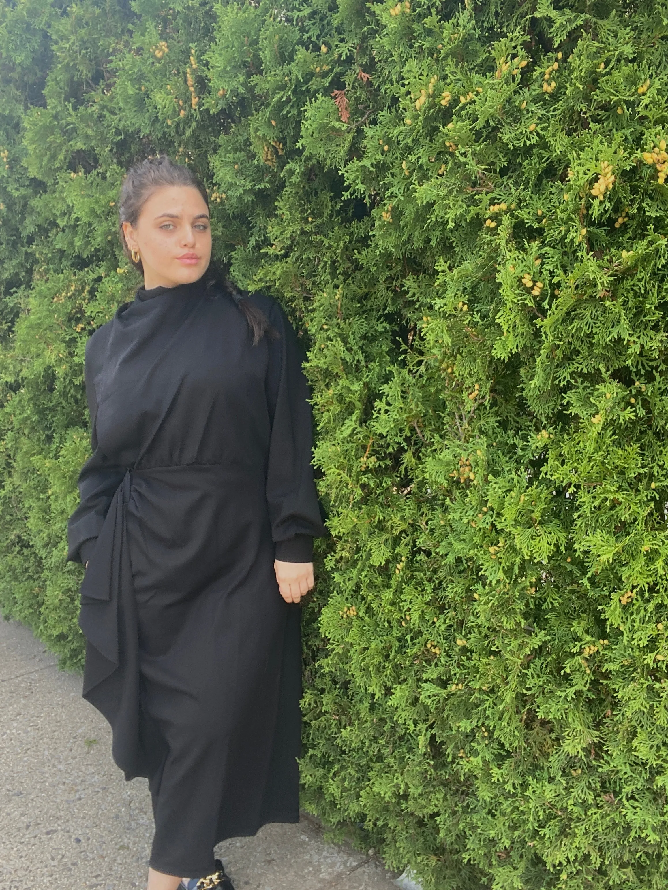 FRONT WRAP DRESS