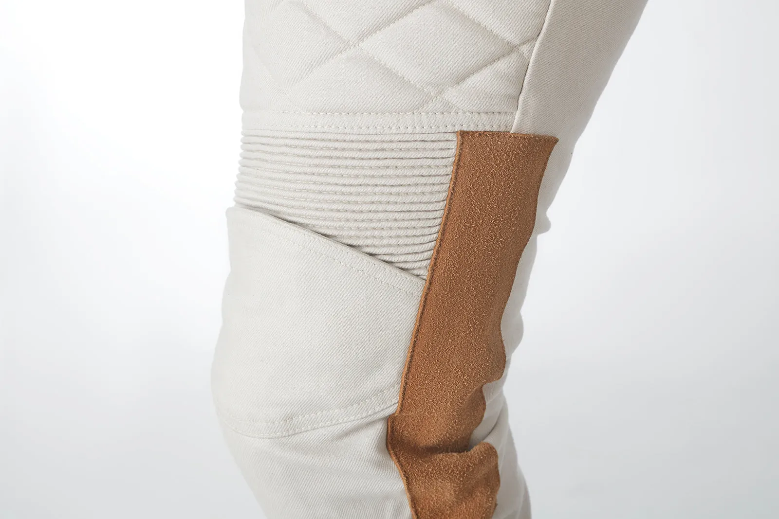 Fuel Motorcycles Sergeant 2 Trousers - Colonial White