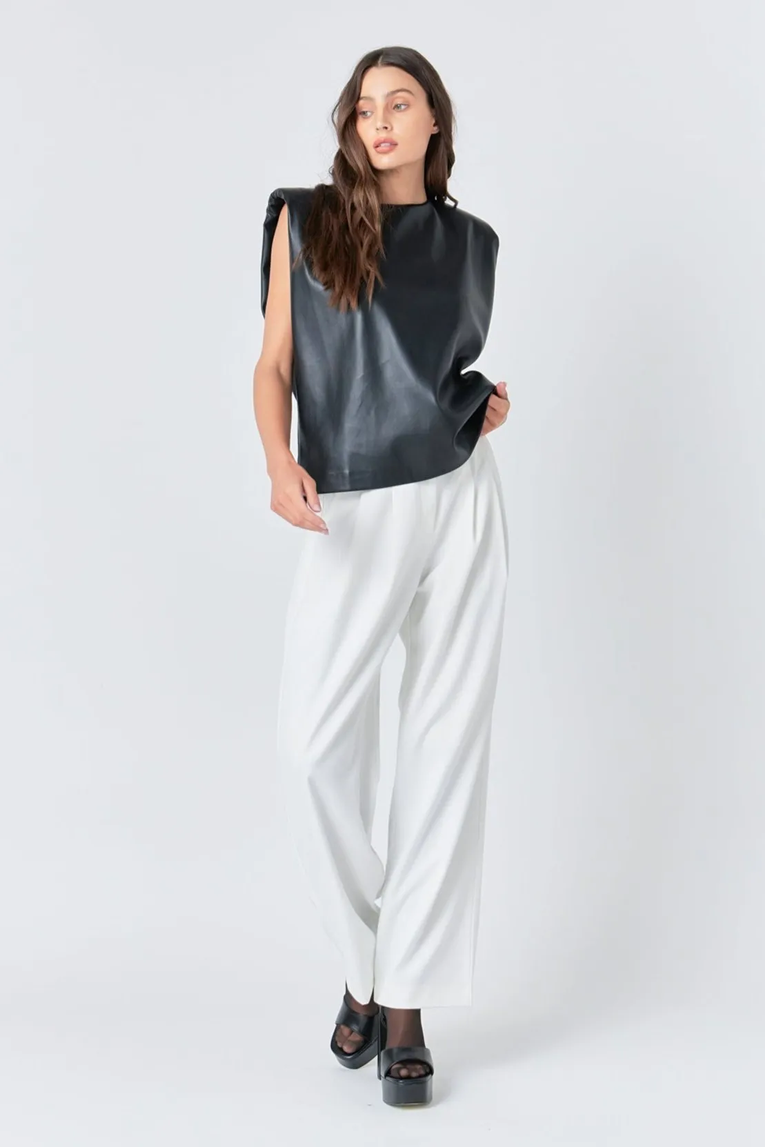 Grey Lab - Wide Leg Trousers