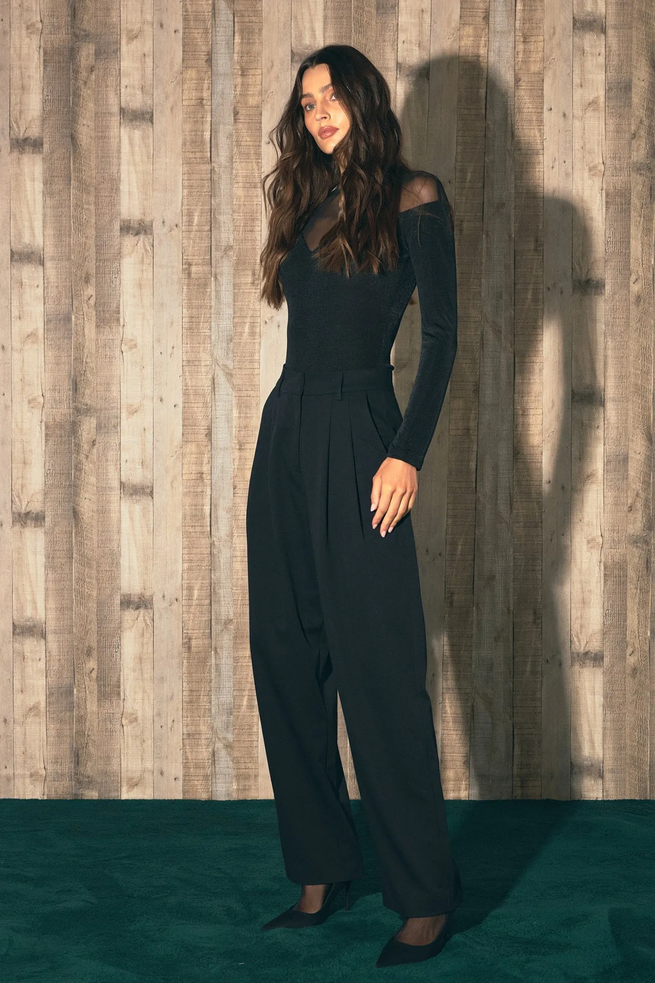 Grey Lab - Wide Leg Trousers