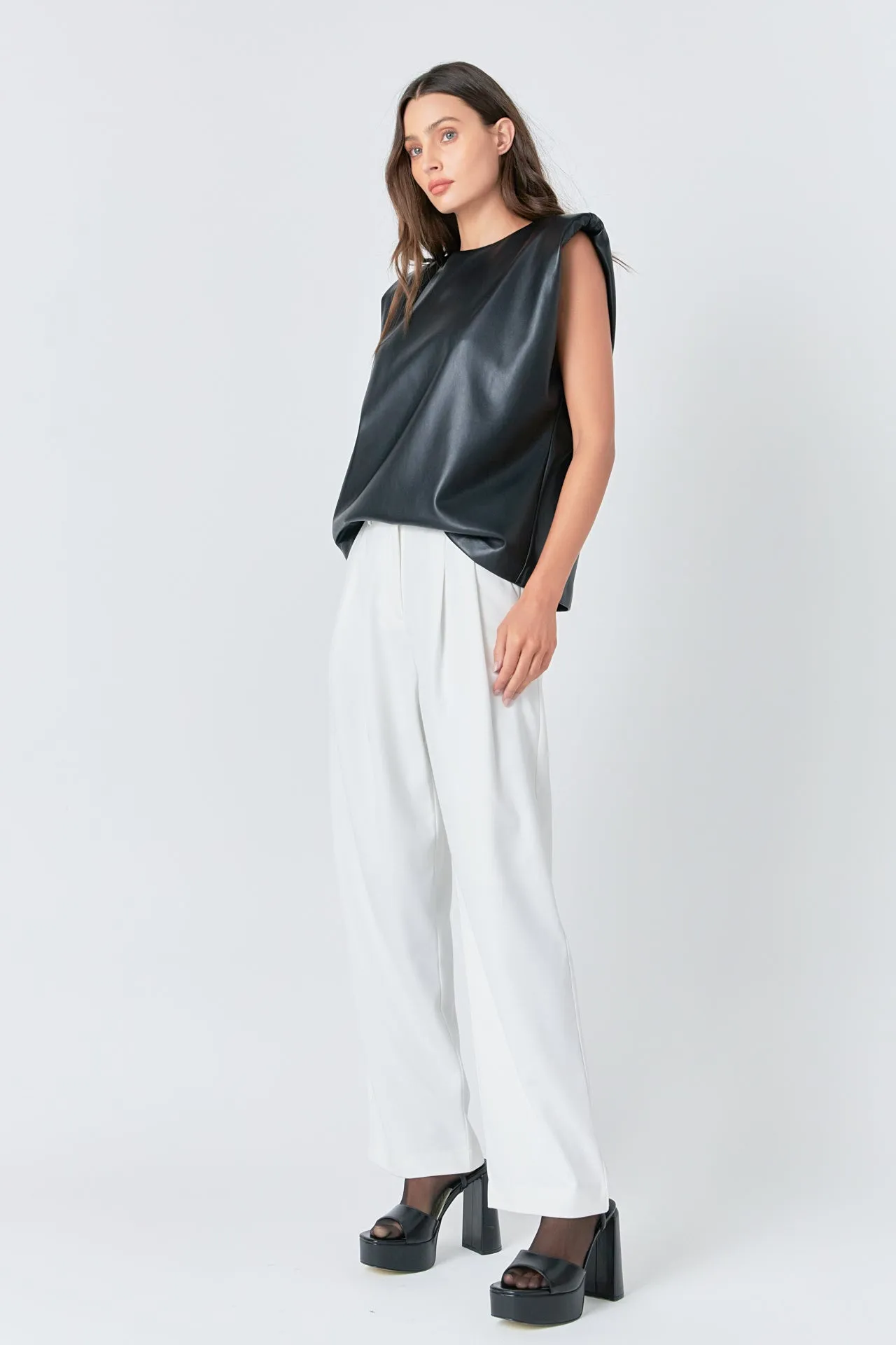 Grey Lab - Wide Leg Trousers