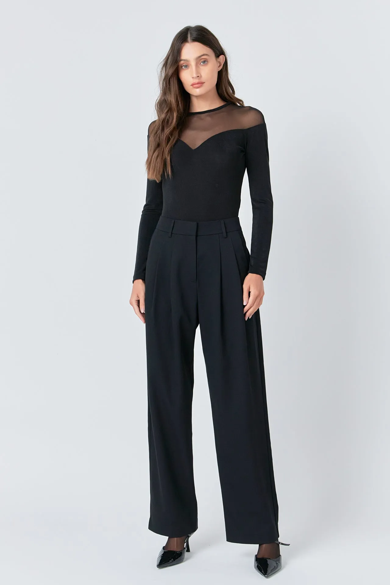 Grey Lab - Wide Leg Trousers
