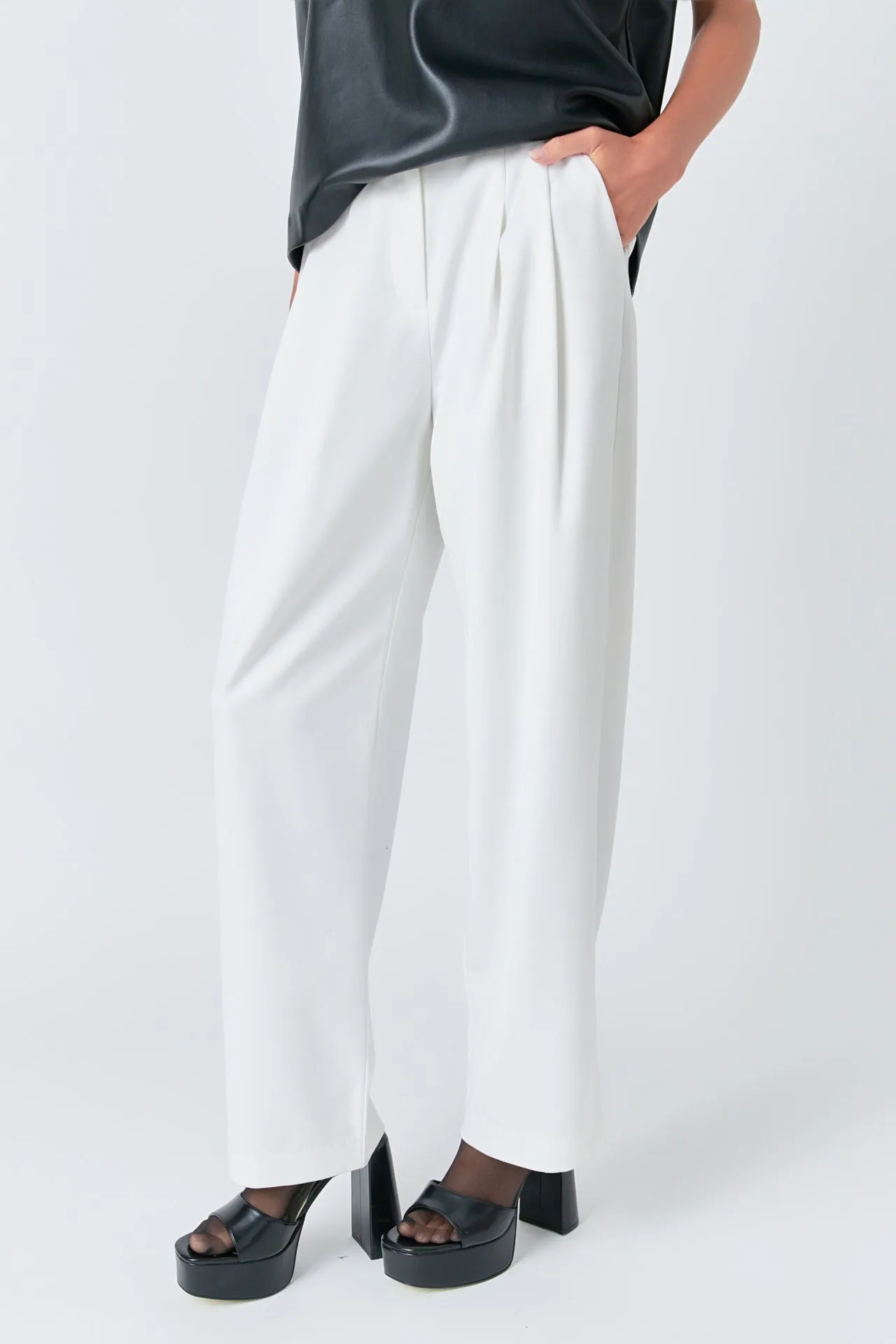 Grey Lab - Wide Leg Trousers