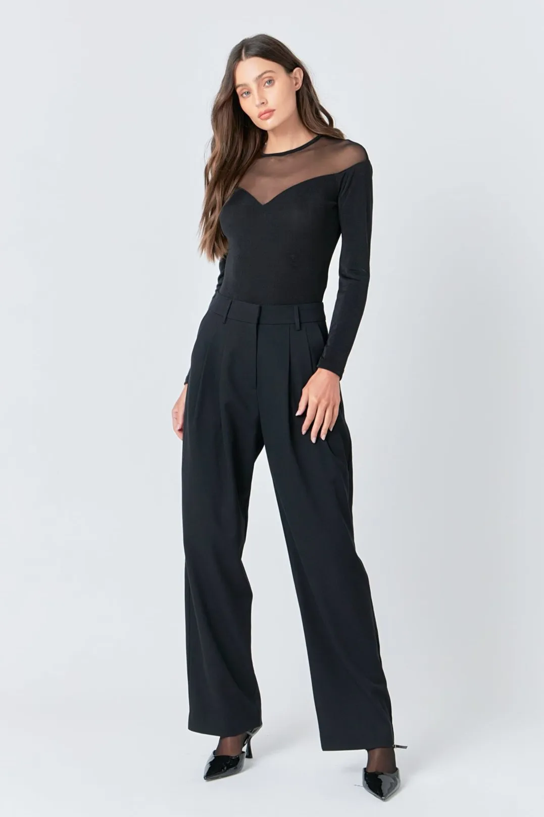 Grey Lab - Wide Leg Trousers