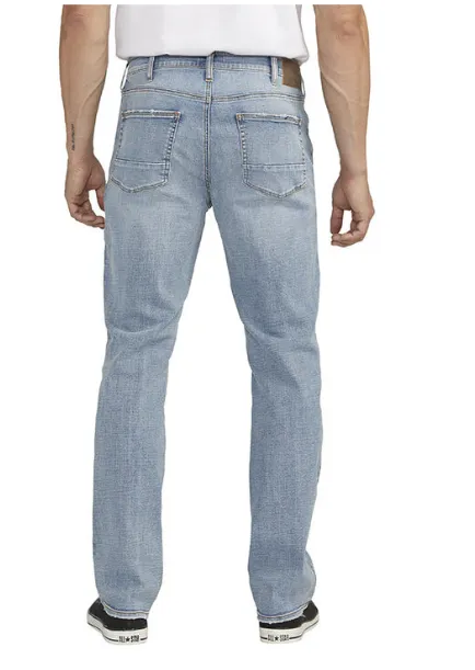 Jeans Silver "Indigo" Machray Athletic Fit Straight Leg
