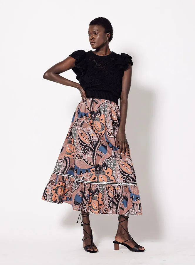 Jodie Ankle Skirt