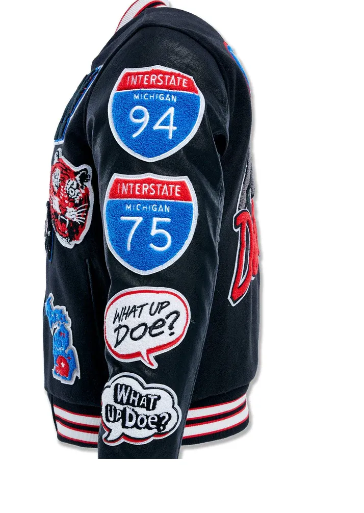 JORDAN CRAIG MOTOWN VARSITY JACKET (PISTON)