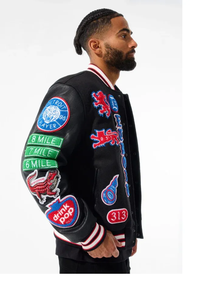 JORDAN CRAIG MOTOWN VARSITY JACKET (PISTON)