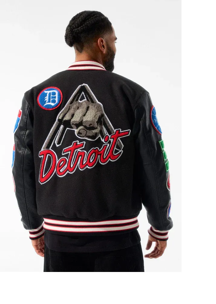 JORDAN CRAIG MOTOWN VARSITY JACKET (PISTON)
