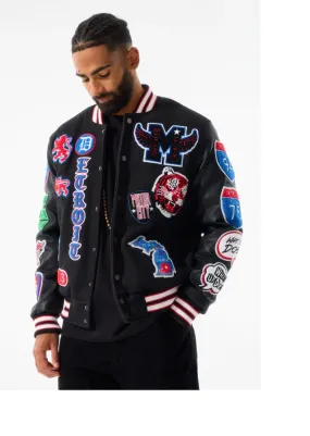 JORDAN CRAIG MOTOWN VARSITY JACKET (PISTON)