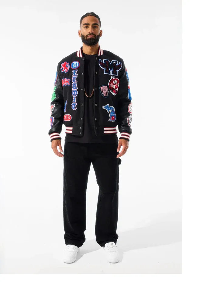 JORDAN CRAIG MOTOWN VARSITY JACKET (PISTON)