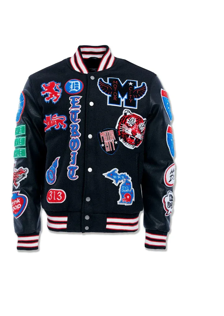 JORDAN CRAIG MOTOWN VARSITY JACKET (PISTON)
