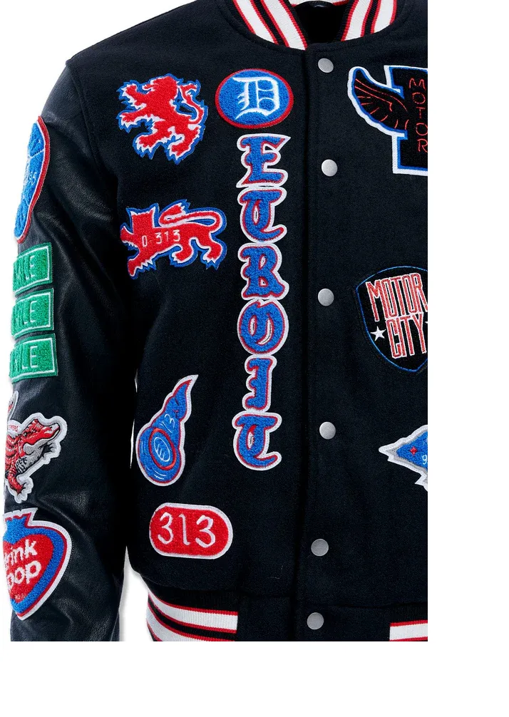 JORDAN CRAIG MOTOWN VARSITY JACKET (PISTON)