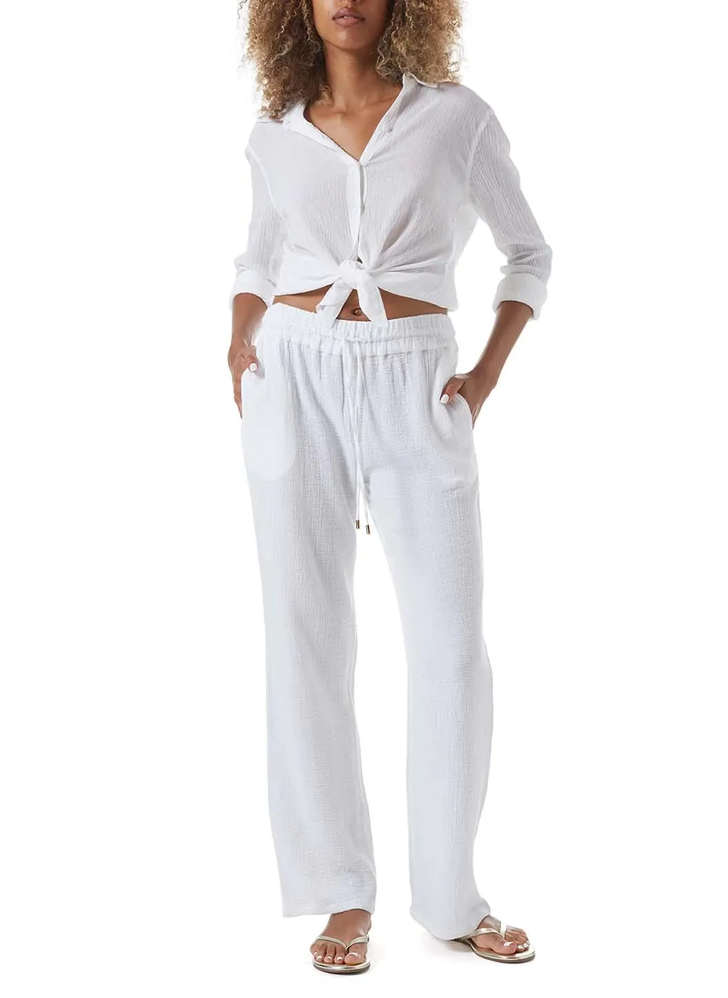 Krissy Pants - White