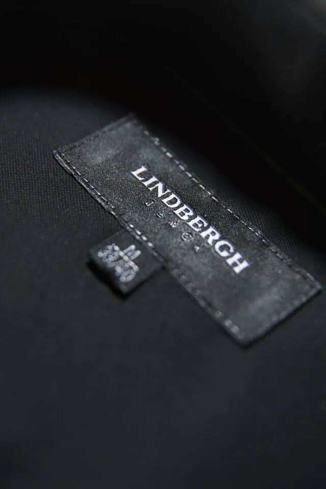 Lindbergh Plain Fine Twill Non Iron Stain Resistant Shirt | Black