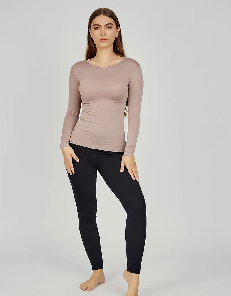 Low Neck Body Top - Dark Shades