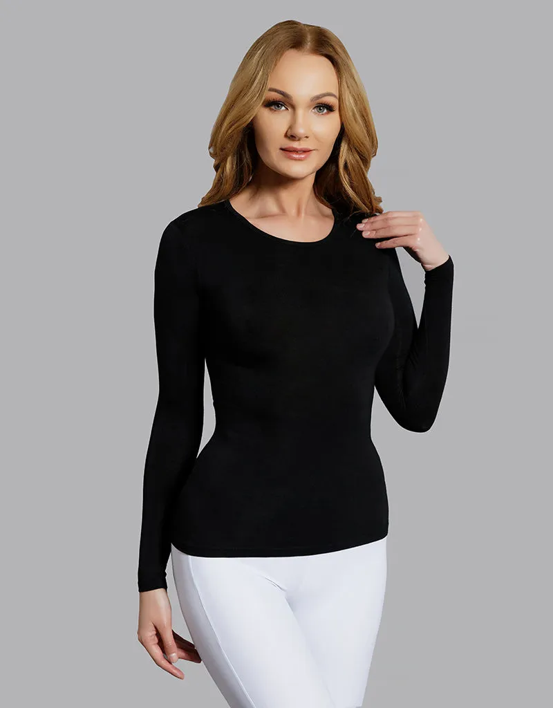Low Neck Body Top - Dark Shades