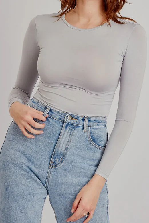 Low Neck Body Top - Dark Shades