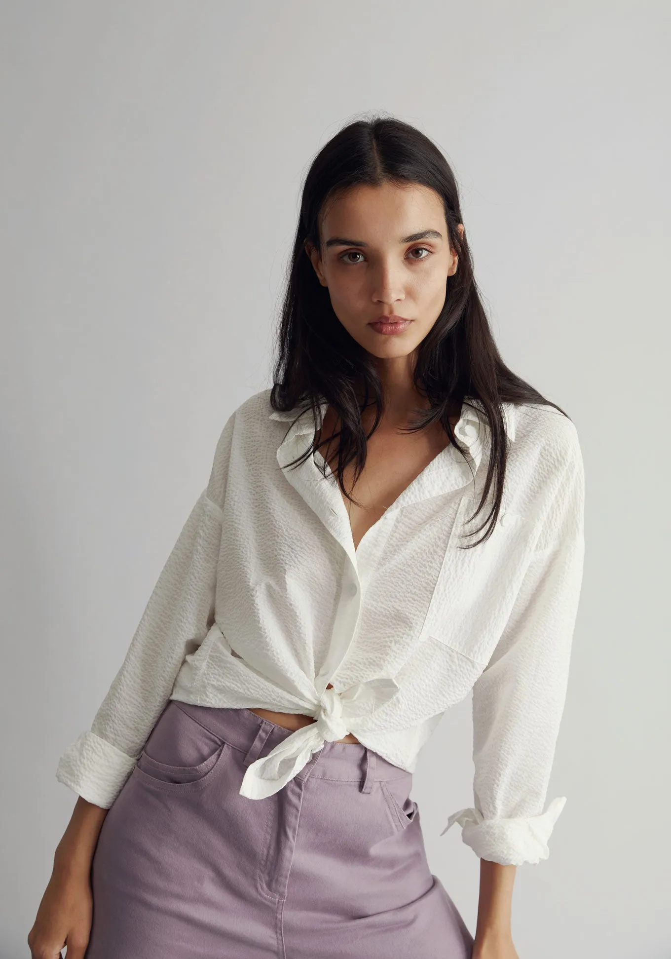 Lynx Organic Cotton Trousers Purple