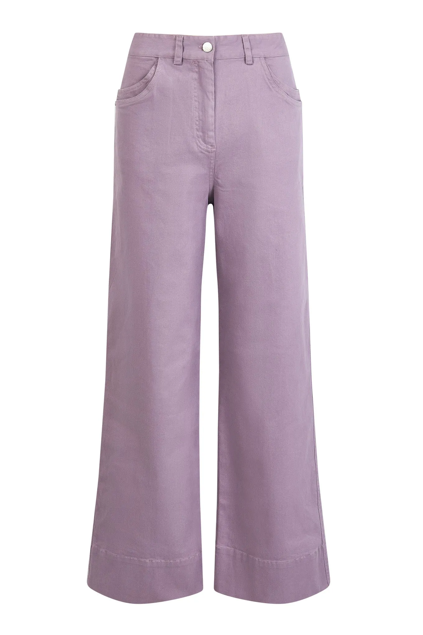 Lynx Organic Cotton Trousers Purple