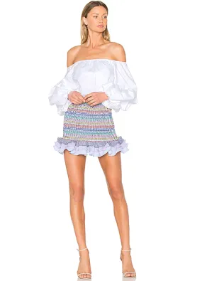 MARGARITA SMOCKED SKIRT