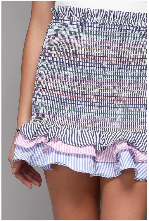 MARGARITA SMOCKED SKIRT