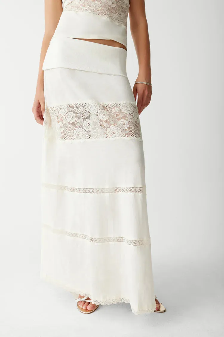 Memphis Lace Maxi Skirt